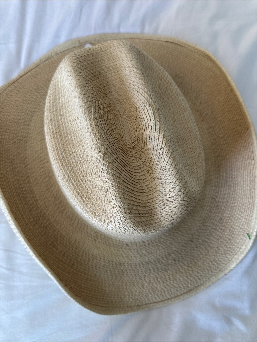 Neutral Straw Cowboy Hat - Women